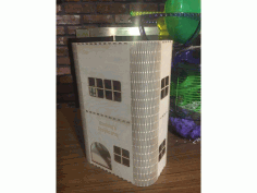 Laser Cut Hamster Play House Vector Free CDR Vectors Art