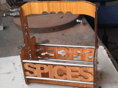 Spice Rack Ideas Projects Free DXF File