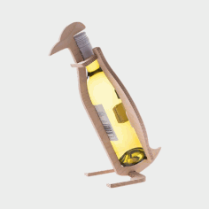Penguin Wine Bottle Holder 10mm Free PDF File