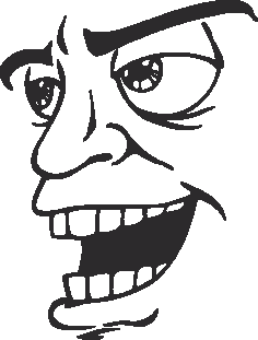 Face Vector Mens Smiley 04 Free DXF File
