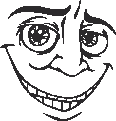 Face Vector Mens Smiley 21 Free DXF File