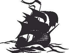 Sailboat Beautiful Silhouettes Of Sailing Ships 02 Free DXF File