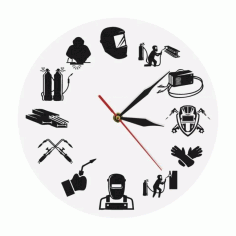 Watches For Welders For Laser Cutting Free CDR Vectors Art