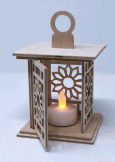Decor For Lamp Candlestick For Laser Cutting Free CDR Vectors Art