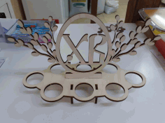 Easter Egg Display Stand For Laser Cut Free CDR Vectors Art