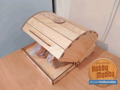 Layout Breadbox For Laser Cut Free CDR Vectors Art