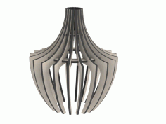 Lamp 8 For Laser Cut Free CDR Vectors Art