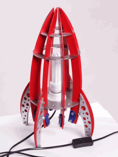 raketa-gotovaya For Laser Cut Free CDR Vectors Art
