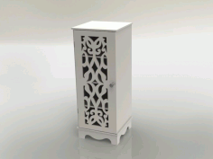Wooden Cabinet Furniture Shelf Storage Rack 12mm For Laser Cut Free DXF File