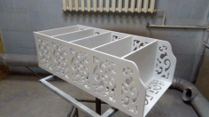 Decorative Shelf For Laser Cut Free CDR Vectors Art