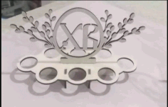 Decorative Easter Egg Stand For Laser Cut Free CDR Vectors Art