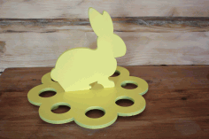Egg Stand For Laser Cut Free CDR Vectors Art