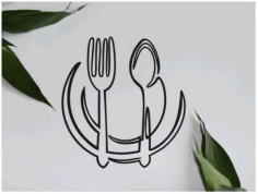 Knife  Fork Wall Art Wire Knife  Fork Sign Kitchen Wall Decor Free CDR Vectors Art