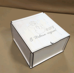 Candy Box Template For Laser Cut Free CDR Vectors Art