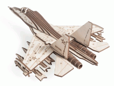 Airplane Layout For Laser Cut Free CDR Vectors Art