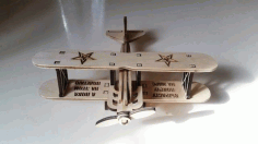 Airplane Plans Cnc Template For Laser Cut Free CDR Vectors Art