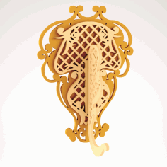 Decoration Wall Hanger For Laser Cut Free DXF File