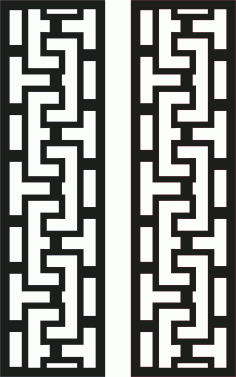 Border Decorative Beautiful Pattern Free DXF File