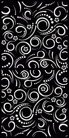 Vector Floral Seamless Pattern Swirl Sh Free CDR Vectors Art