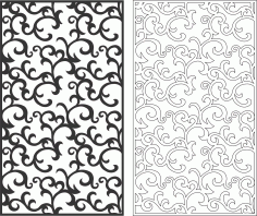 Seamless Screen Swirl Pattern Free CDR Vectors Art
