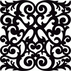 Seamless Damask Floral Pattern Free CDR Vectors Art