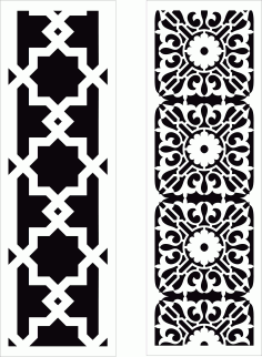 Laser Cut Seamless Grill Set Free DXF File