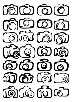 Camera Vector A Large Collection Of Camera Icons Free CDR Vectors Art