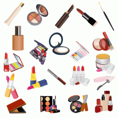 Collection Of Excellent Vector Cosmetics Free CDR Vectors Art