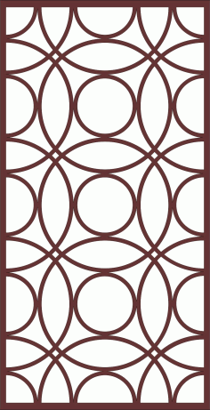 Modern Privacy Partition Indoor Panels Jali Room Divider Pattern Free CDR Vectors Art