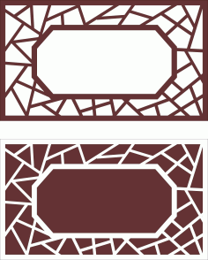 Laser Cut Living Room Seamless Floral Lattice Free DXF File