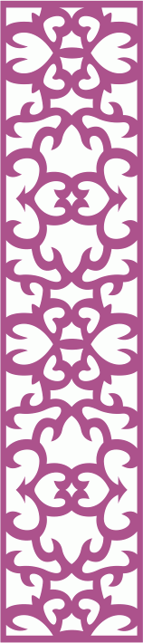 Laser Cut Floral Panel Seamless Free CDR Vectors Art