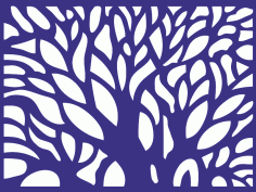 CNC Pattern Tree Collection Free CDR Vectors Art