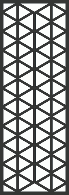 Laser Cut Living Room Floral Lattice Stencil Seamless Pattern Free DXF File