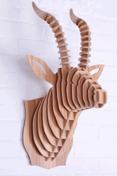 Amazing Design Project Deer Head Free CDR Vectors Art