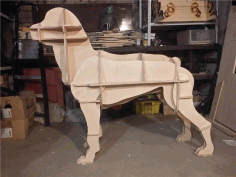 Boxer Dog For Laser Cut Free CDR Vectors Art