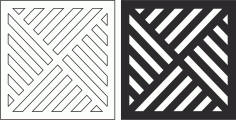 Geometric Grill Pattern Free CDR Vectors Art
