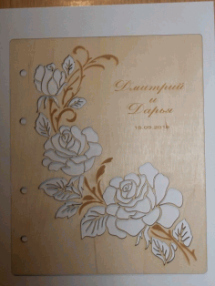 Notepads Notebook 2 Layout For Laser Cut Free CDR Vectors Art