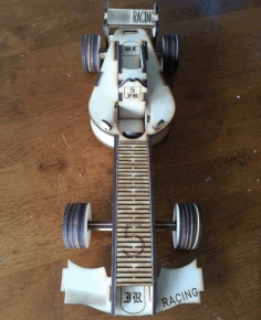 Formula 1 Model Toy For Laser Cutting Free PDF File