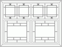 Oriental Cabinet Design Template Free CDR Vectors Art
