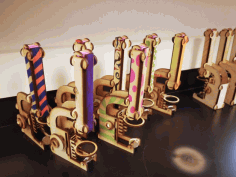Teaching Microscope For Laser Cut Free CDR Vectors Art