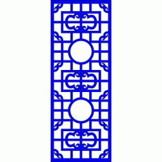 Cnc Panel Laser Cut Pattern File cn-l586 Free CDR Vectors Art