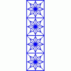 Cnc Panel Laser Cut Pattern File cn-l535 Free CDR Vectors Art