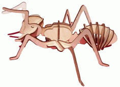 Insect Ant Laser Cut Free AI File