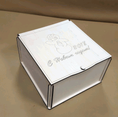 Candy Box Template For Laser Cut Free DXF File