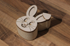 Hare Box For Laser Cutting Free DXF File