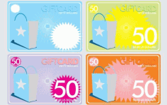 Gift Cards 50 Free CDR Vectors Art