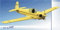 Yellow Aircraft Clip Art Free CDR Vectors Art