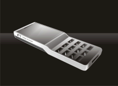 Mobile Phone Clipart Se Black Diamond Free CDR Vectors Art