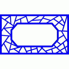 Cnc Panel Laser Cut Pattern File cn-l455 Free CDR Vectors Art