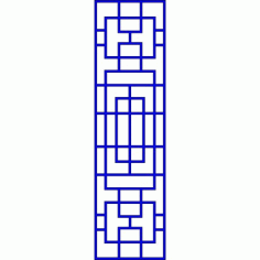 Cnc Panel Laser Cut Pattern File cn-l446 Free CDR Vectors Art